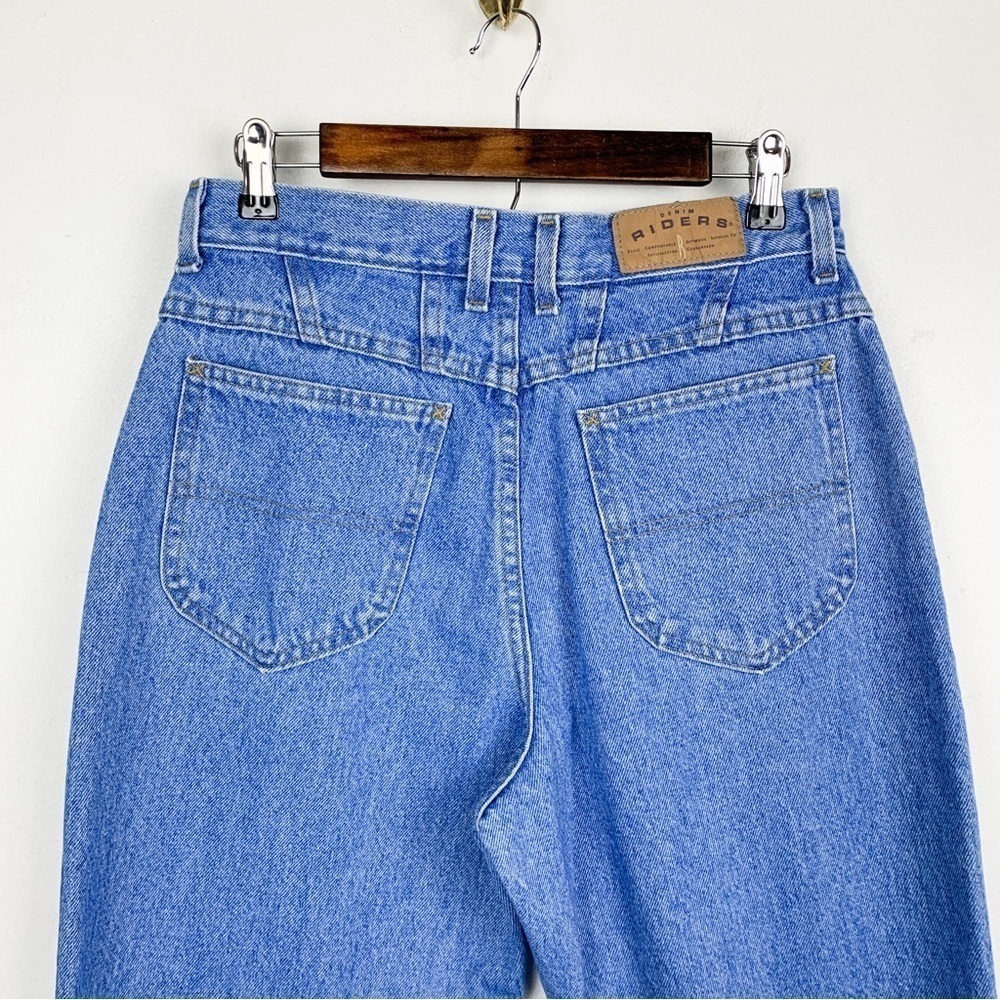 Vintage 90s Riders by Lee High Waist Straight Leg Jeans Sz 29 - Picture 6 of 11